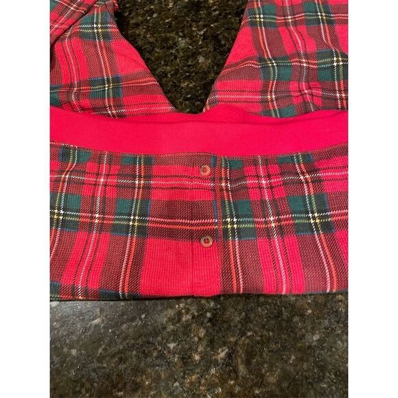 Old Navy Men's XL Tartan Plaid Pajama Leggings Elastic Waistband - Standard Size - Picture 4 of 6